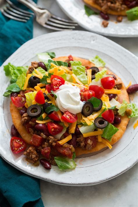 Navajo Tacos Homemade Navajo Fry Bread Cooking Classy