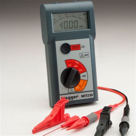 Megger Mit230 En Insulation Tester Vida Gt