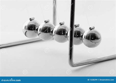 Kinetic balls stock image. Image of action, white, reflect - 1228299