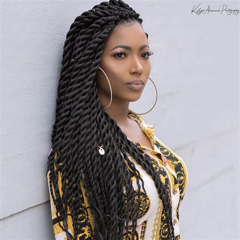 Marley Twists Vs Havana Twists Crochet Braids Hairstyles Twist