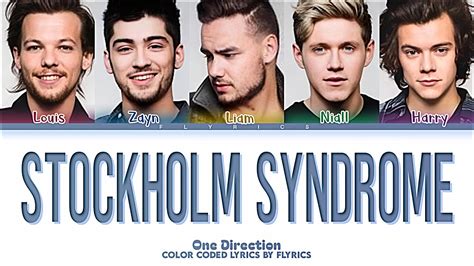 One Direction Stockholm Syndrome Lyrics Color Coded Lyrics Youtube