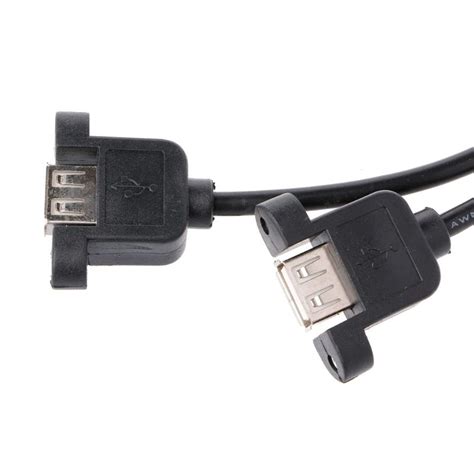 Usb A Connector Female Inbouw Duaal Met Connector Domoticx