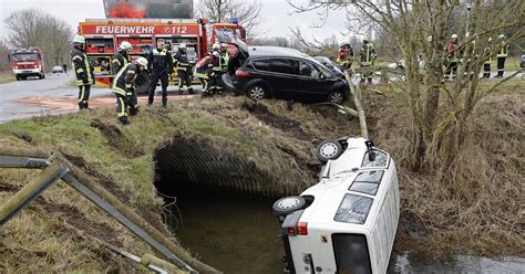 Auto stürzt nach Unfall in Fluss Niedersachsen Mindener Tageblatt