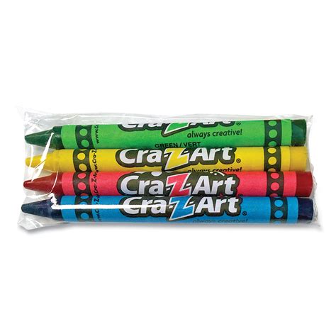 Cra Z Art Washable Crayons Assorted 4 Pack