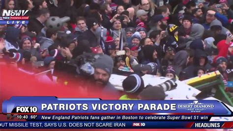 Full Coverage New England Patriots Super Bowl 51 Victory Parade Fnn