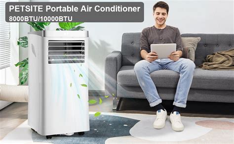 PETSITE Portable Air Conditioner 10000 BTU AC Cooling Unit With Remote