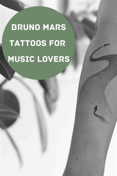 33 Bruno Mars Tattoos for Music Lovers - Tattoo Glee