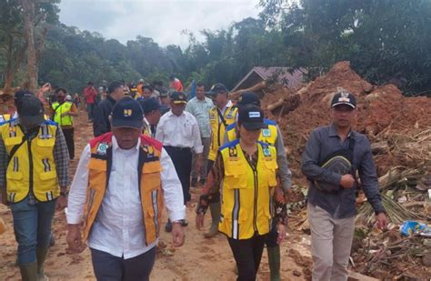 Usai Tinjau Lokasi Longsor Di Sarasan Cen Sui Lan Pemerintah Akan