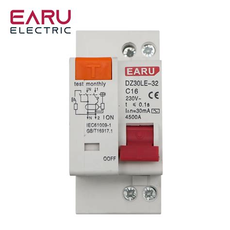 Dz Le Dz Le Epnl Dpnl V P N Residual Current Circuit Breaker With