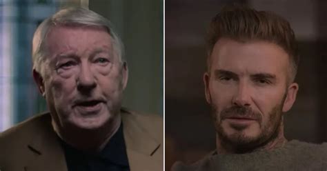 David Beckham Explains Sir Alex Ferguson S Role In How He Runs Inter