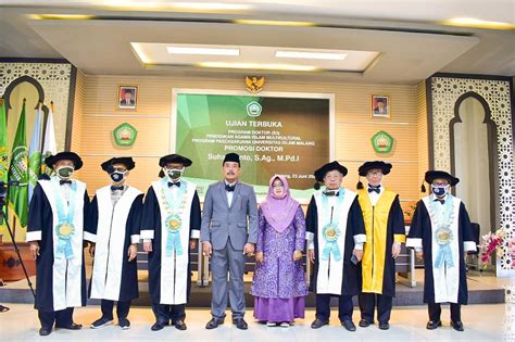 Promosi Doktor Suharnianto Di Era New Normal Universitas Islam Malang