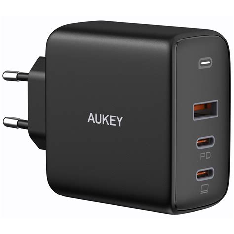 Aukey AUKEY Omnia Mix 3 Charger 90W 3 Port PD GaN PA B6S Black Aukey