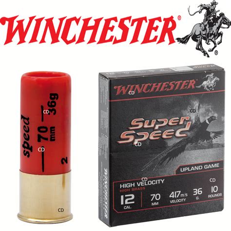 CARTOUCHES WINCHESTER SUPER SPEED GENERATION 2 PAR 10