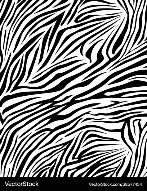 Zebra Skin Texture