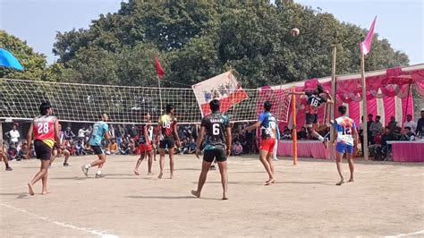 Bihar Vs Faizabad Volleyball Match Sushil Tiwari YouTube