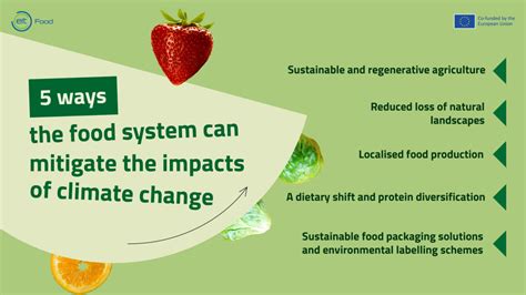 Ways The Food System Can Mitigate The Impacts Of Climate Change Eit