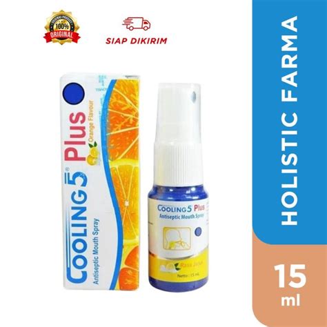 Cooling Plus Rasa Jeruk Antiseptic Mouth Spray Lazada Indonesia