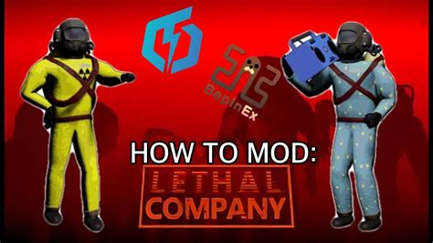 How To Mod Lethal Company Easily Thunderstore Tutorial Youtube