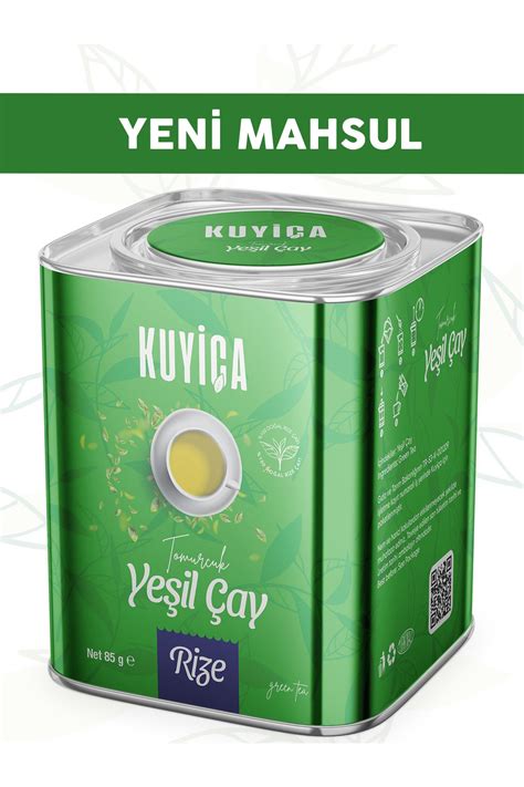 Kuyiça Rize Green Tea Rize Tomurcuk Yeşil Çay Doğal Yaprak Yeşilçay