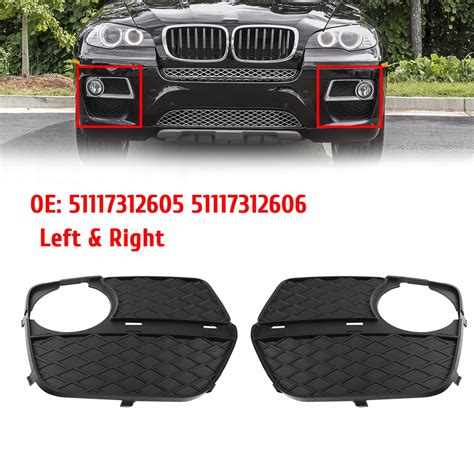 ATRAPA KRATKA ZDERZAKA LEWA I PRAW BMW X6 E71 51117312605 51117312606