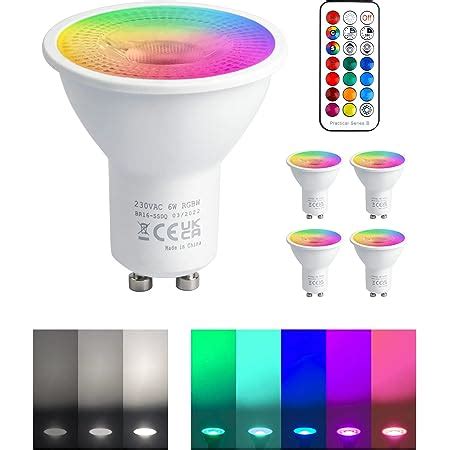 Mobri Gu Led Bulbs W Colour Changing Spot Light Bulb Dimmable Via