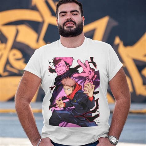 Polera Extra Grande Yuji Itadori Jujutsu Kaisen H Cuotas Sin Inter S