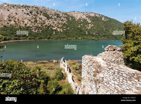 Alte Stadt Antike Ausgrabungen Butrint Saranda Albanien