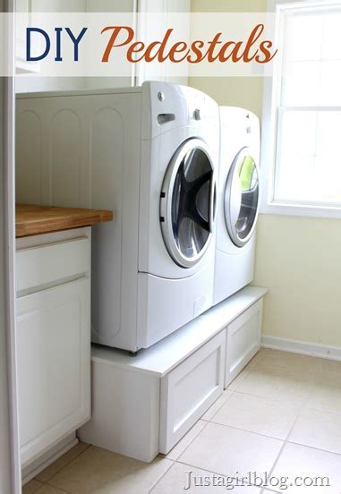 Diy Washer Dryer Stand - How To Build Your Own Diy Washer And Dryer Pedestal Stands : Make ...