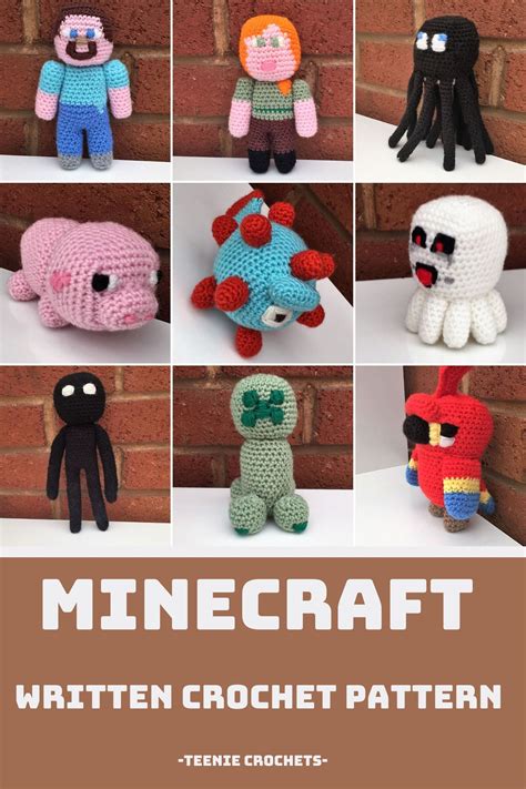 Minecraft Crochet Pattern Collection Artofit