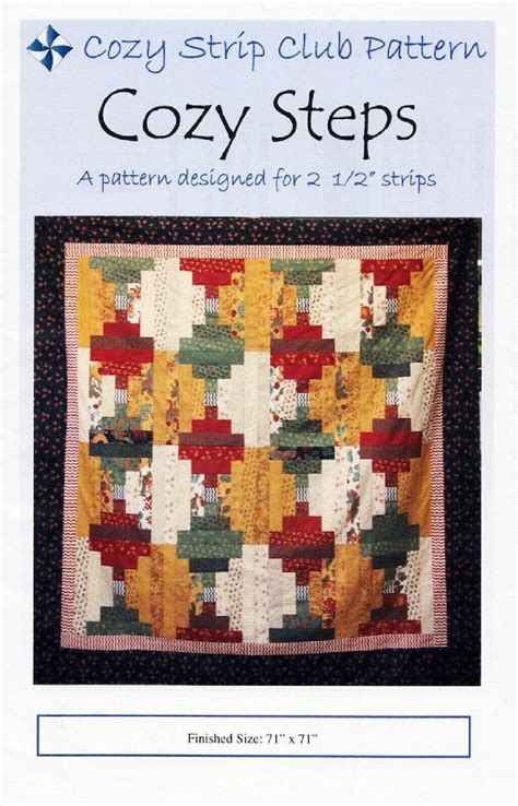 Cozy Steps Quilt Pattern Cozy Quilt Designs Etsy