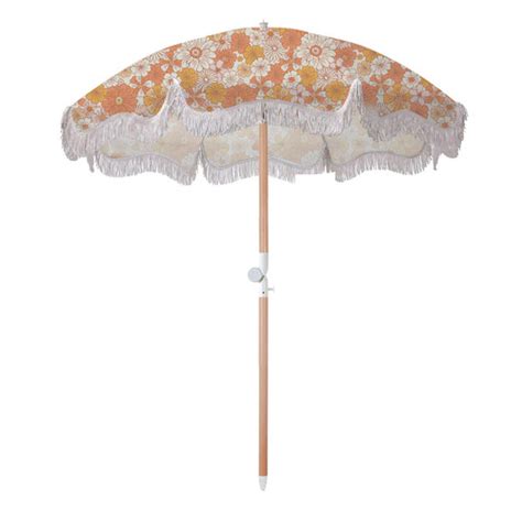 M Hippie Daisies Luxe Beach Umbrella Temple Webster