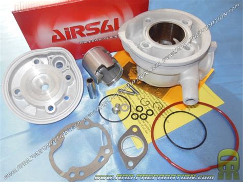 Kit 70cc Ø47 6mm AIRSAL Luxe bi segment aluminium sur scooter SUZUKI