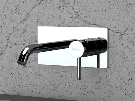 Next Miscelatore Per Lavabo A Muro Monocomando Con Piastra By