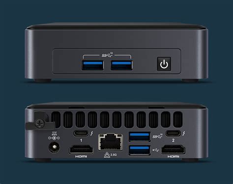 Intel Nuc Mini Pro Barebone Kit Nuc Tnki Th Gen Core I