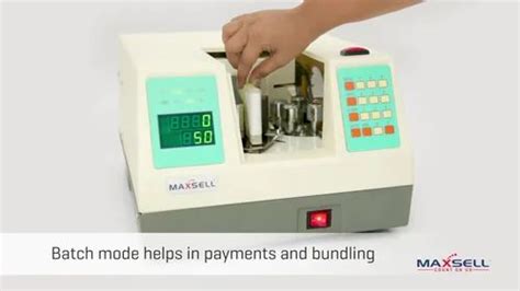 Maxsell Digital Bundle Note Counting Machine W X L X H Mm