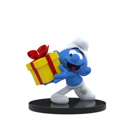 700114 Blue Resin Jokey Smurf – Arnes Blue Heaven