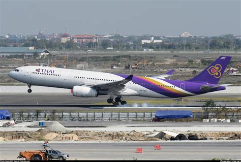 Hs Teo Thai Airways International Airbus A Photo By Suparat