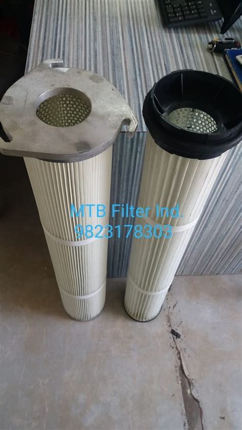 Fiber Cement Silo Top Venting Dust Collector Filter Cartridge At Rs