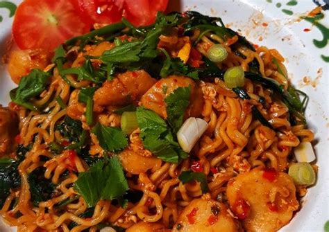 Resep Mie Goreng Kangkung Belacan Terasi Oleh Eva Cookpad