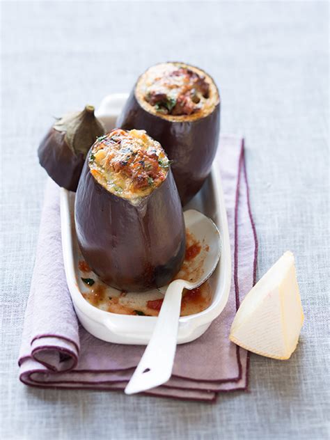 Aubergines Farcies Au Reblochon Et L Agneau A Vos Assiettes