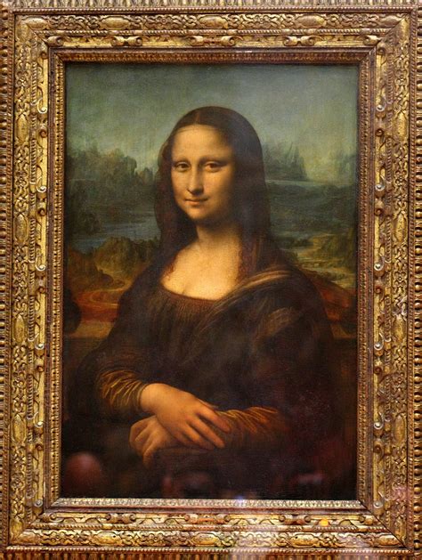 Leonardo Di Ser Pietro Da Vinci Dit Léonard De Vinci Portrait De Lisa