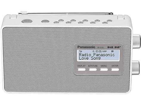 Panasonic Rf D Eg W Weiss Dab Radio Dab Tuner Analog Tuner Dab