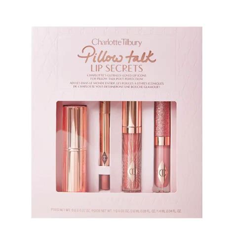 Charlotte Tilbury Pillow Talk Lip Secrets Holiday Set Matte