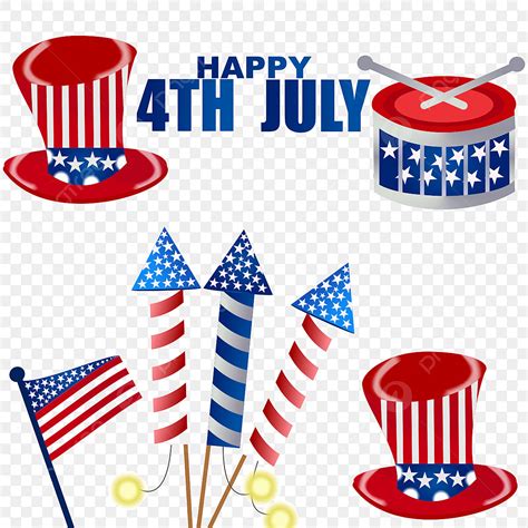 Happy 4th July Vector Hd PNG Images 4th Of July Happy Design Vector