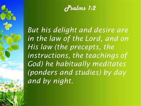 Psalms 1 2 The Law Of The Lord Powerpoint Church Sermon Ppt Images