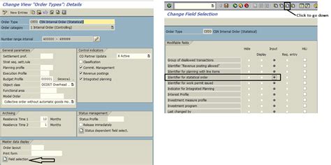 Sap Internal Order Types Free Sap Online Training Tutorial