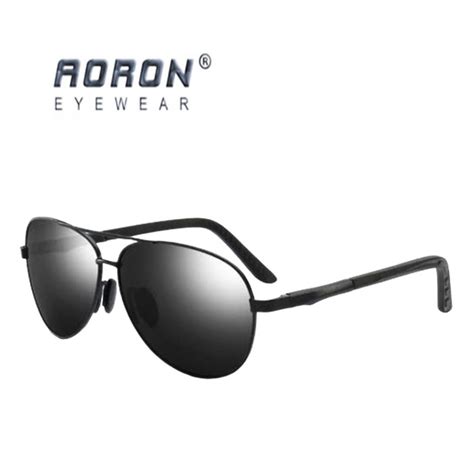 Aoron Aluminum Men Polarized Sunglasses Men Brand Original Design