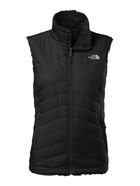 The North Face Womens Mossbud Swirl Reversible Vest Saint Bernard