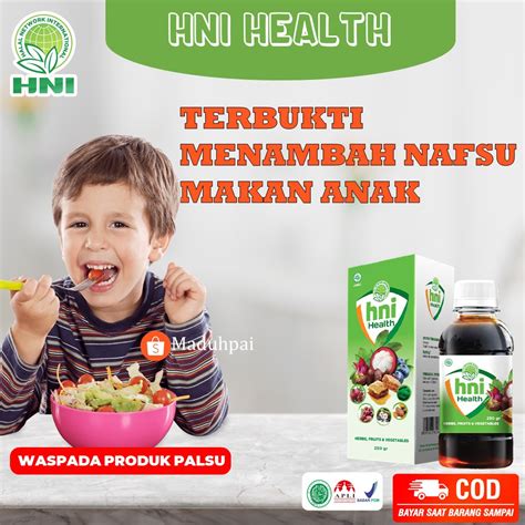 Jual Madu Extra Food Hpai Ekstra Food Hni Hpai Penambah Nafsu Makan