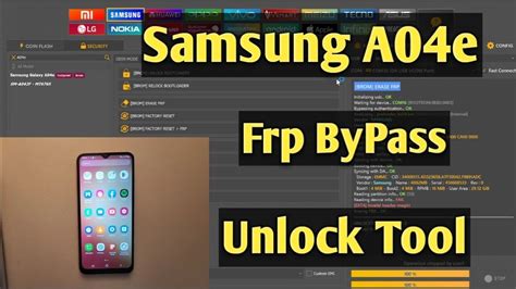 Samsung A E Sm A F Frp Bypass Unlock Tool Youtube